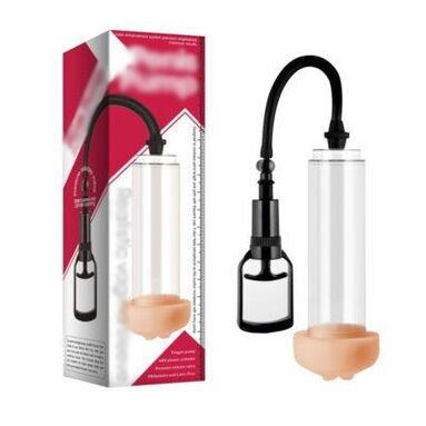 Vacuum pump will thicken the penis during intercourse