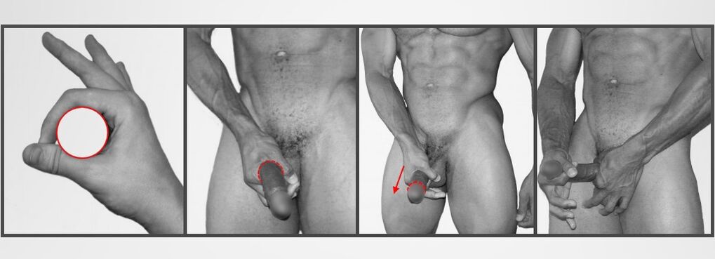 Jelqing technique - Penis enlargement exercise