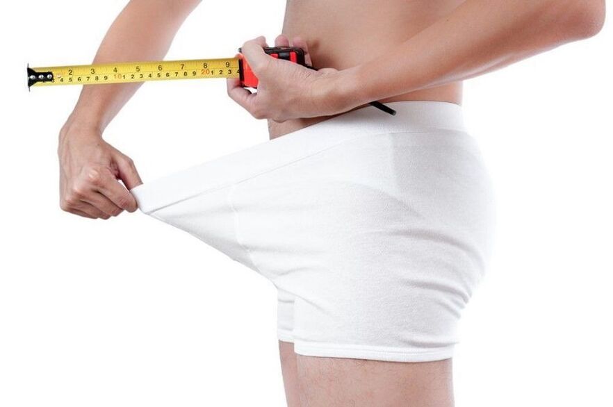 Measure your penis before exercising to increase its size